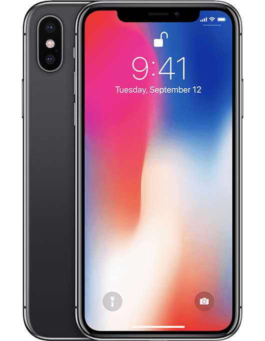 Apple iPhone X Rymdgrå