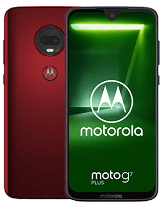 Motorola Moto G7 Plus Röd