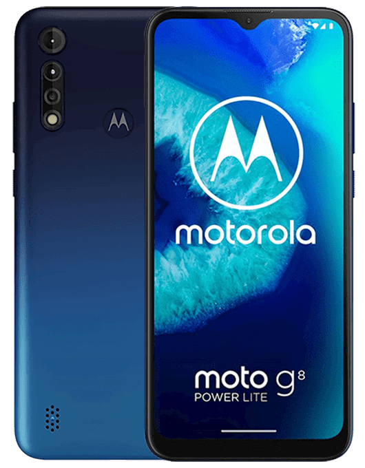 Motorola Moto G8 Power Lite Kungligt Blå