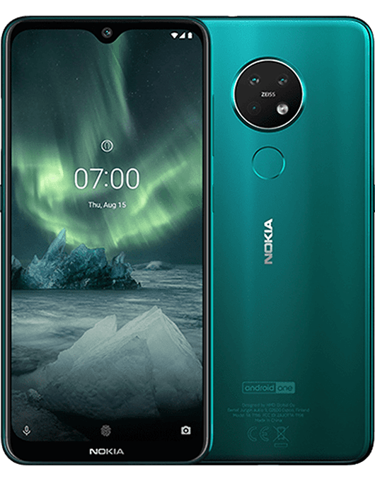 Nokia 7.2 Grön