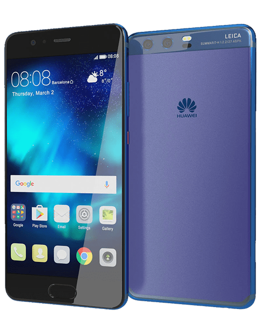Huawei P10 Plus Blå