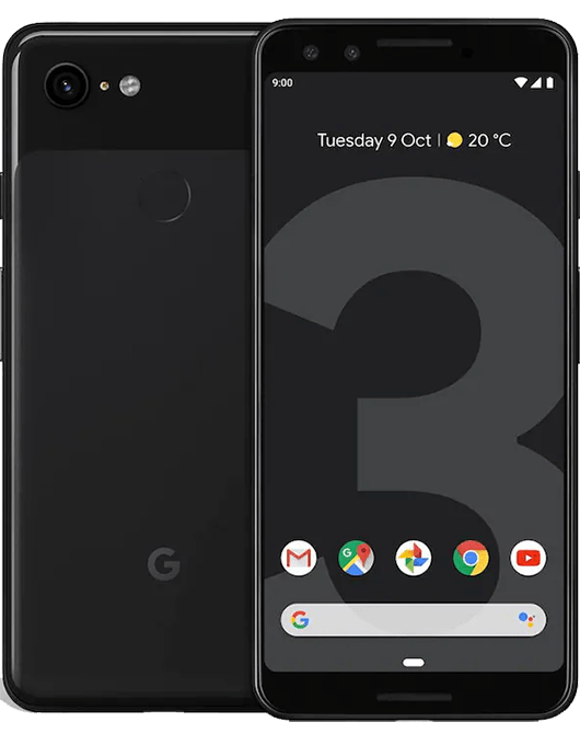 Google Pixel 3 Svart