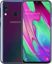 Samsung Galaxy A40 Svart