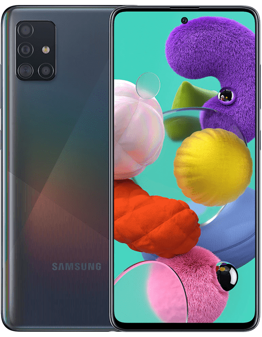 Samsung Galaxy A51 Svart