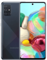 Samsung Galaxy A71 Svart